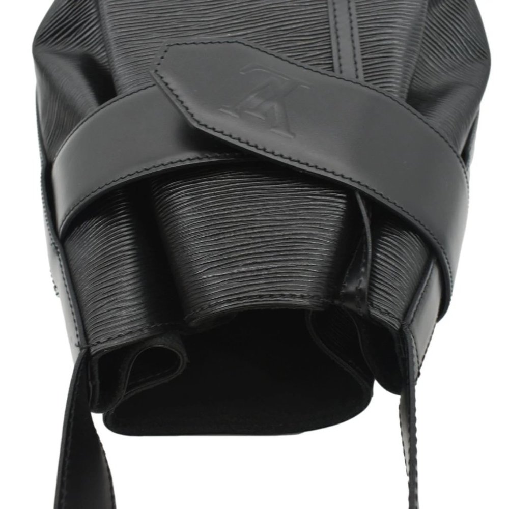 LOUIS VUITTON  Sac D'Epaule PM Epi Leather Bucket Bag Black - Picture 4 of 11